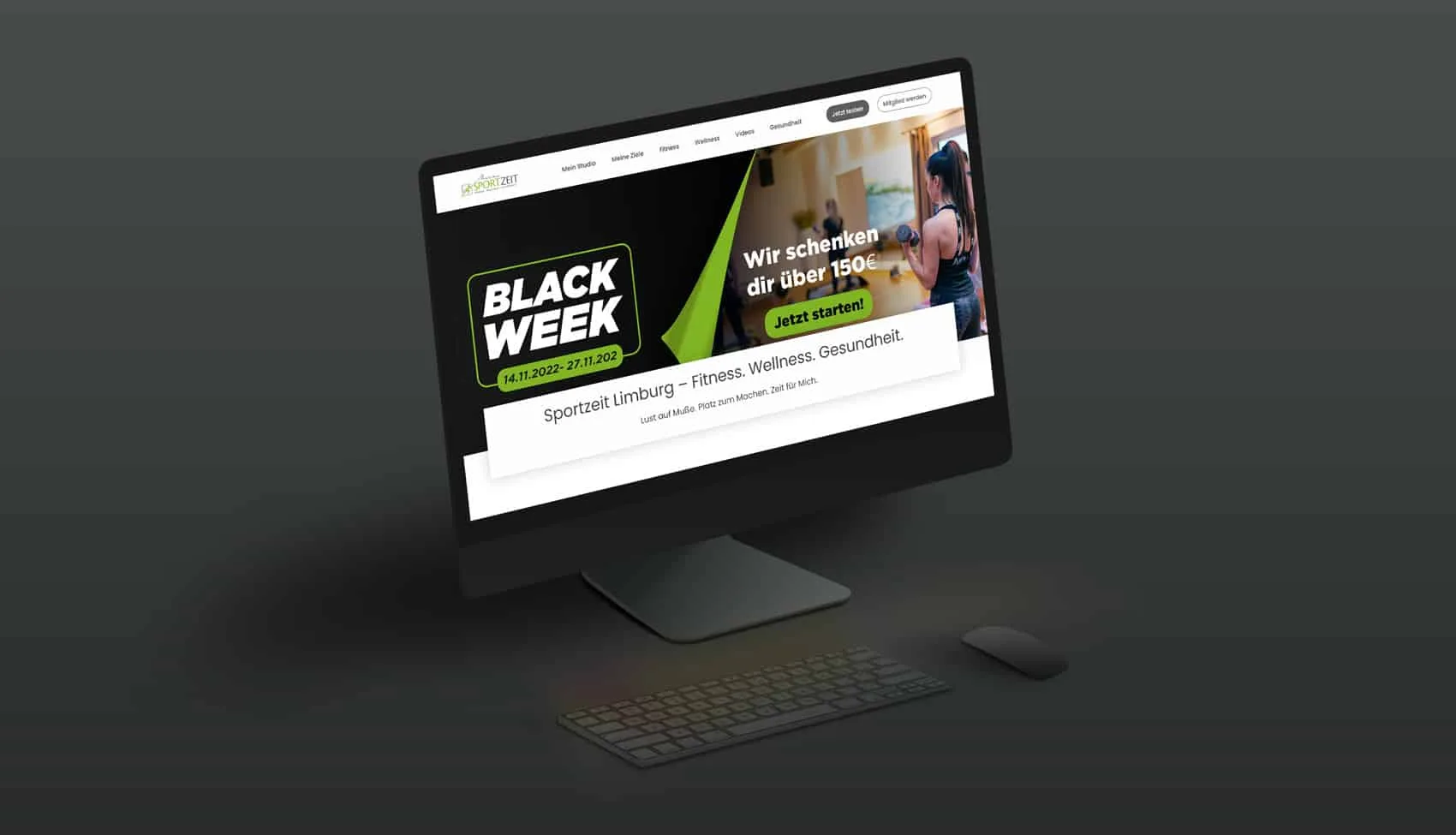 Black Week Kampagne Meine SportZEIT, Performance-Referenz der Marketing-Agentur NEXAS Media